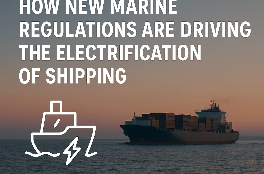 How New Marine Regulations are Driving the Electrification of Shipping